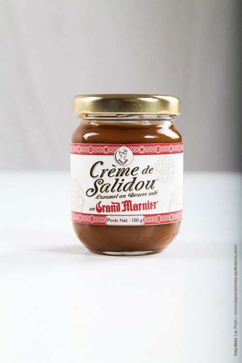 Mini pot crème de Salidou Grand Marnier - crème de caramel au beurre salé