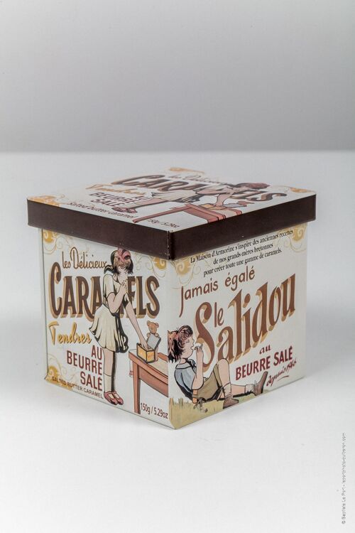 Gamme "Servez-vous" - Boite fer caramel 150g