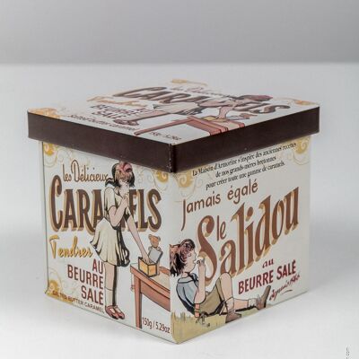 Gamme "Servez-vous" - Boite fer caramel 150g