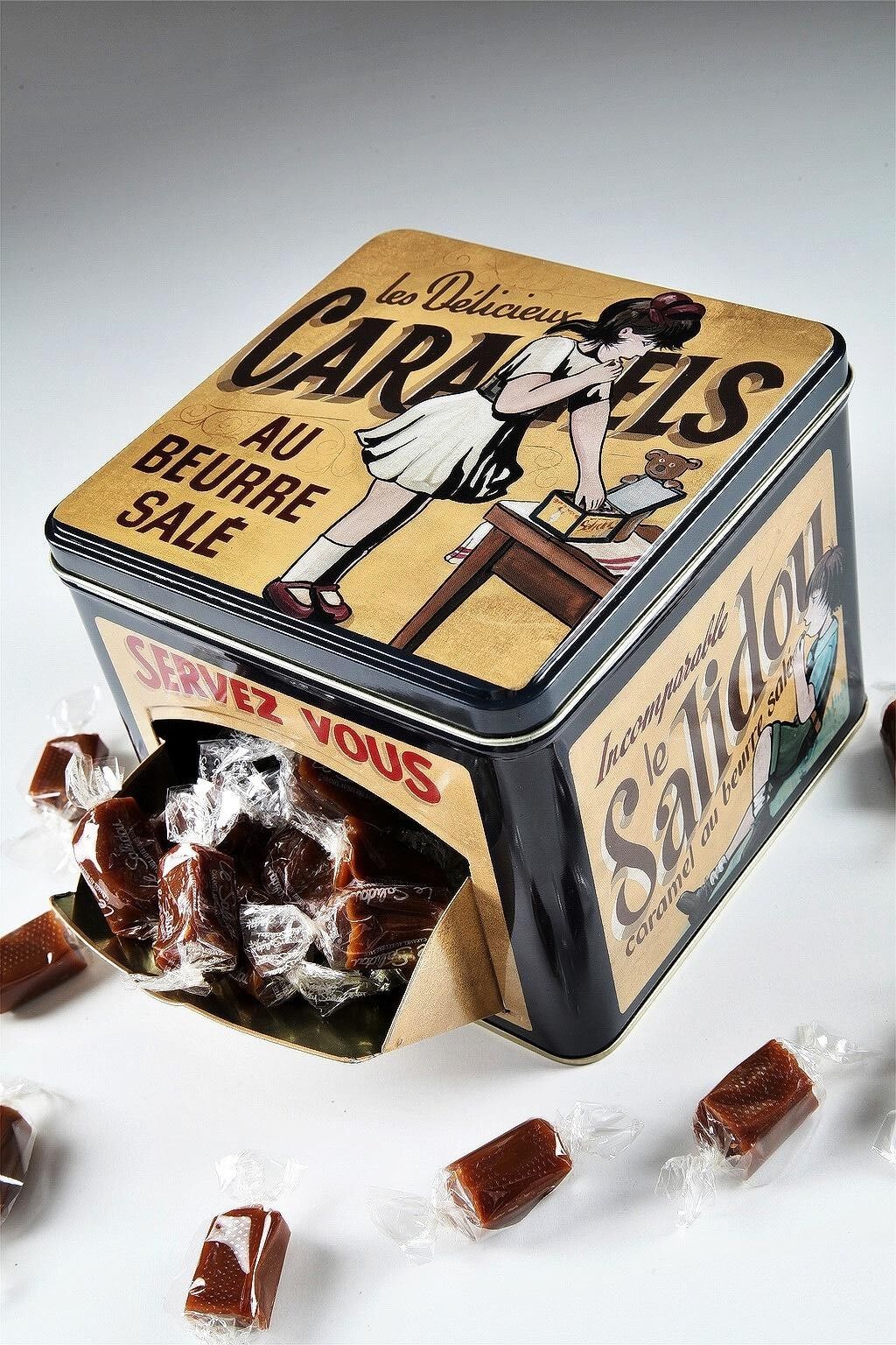 Caramelo De Mantequilla Salada - Distribuidor de la gama "Servez-vous" 500g