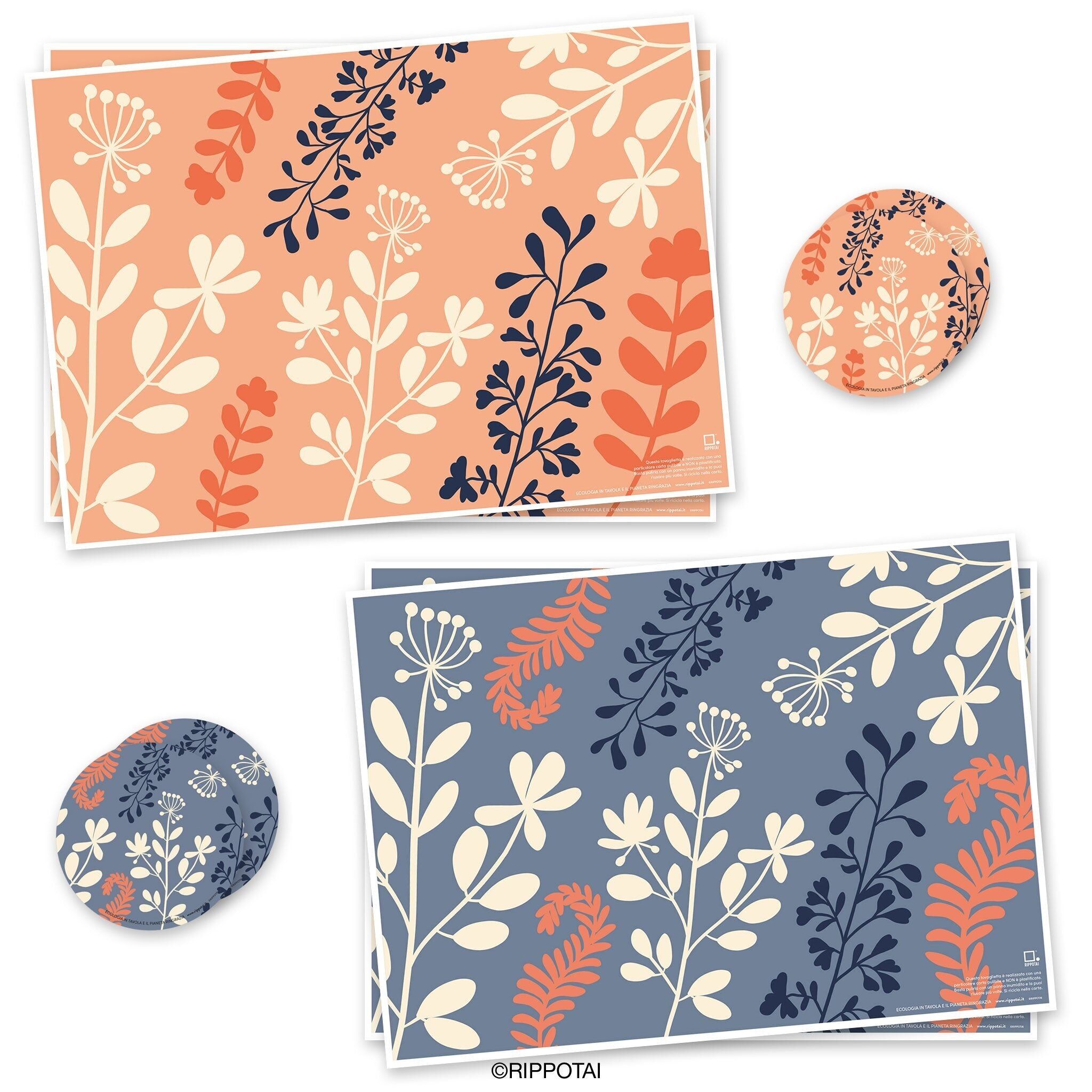 The Easter table by Rippotai: washable and sustainable paper placemats