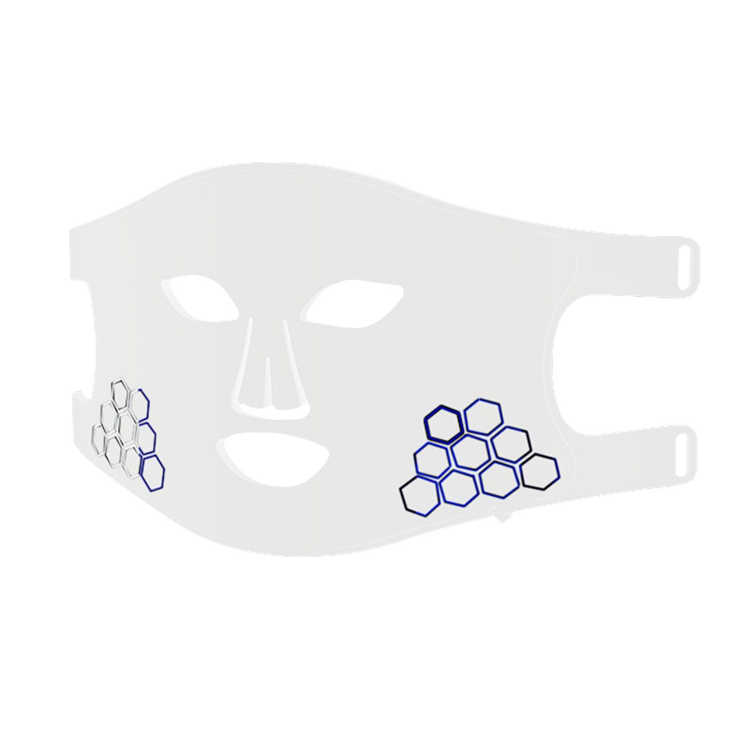 Masque facial de traitement par lumière LED avec 4 couleurs.Couleur : Blanc