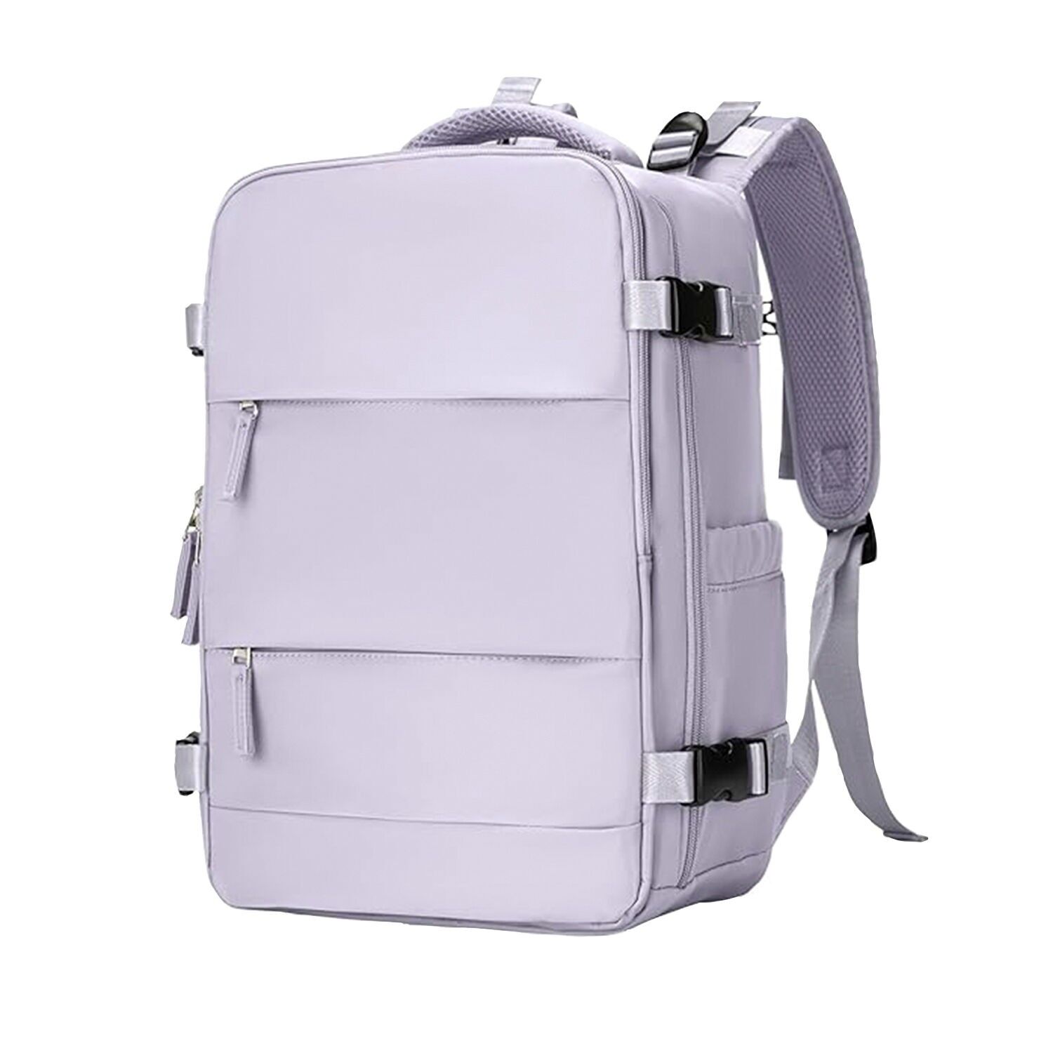 Zaino da viaggio da cabina di grande capacità con multiscomparto (scarpe, vestiti, laptop).