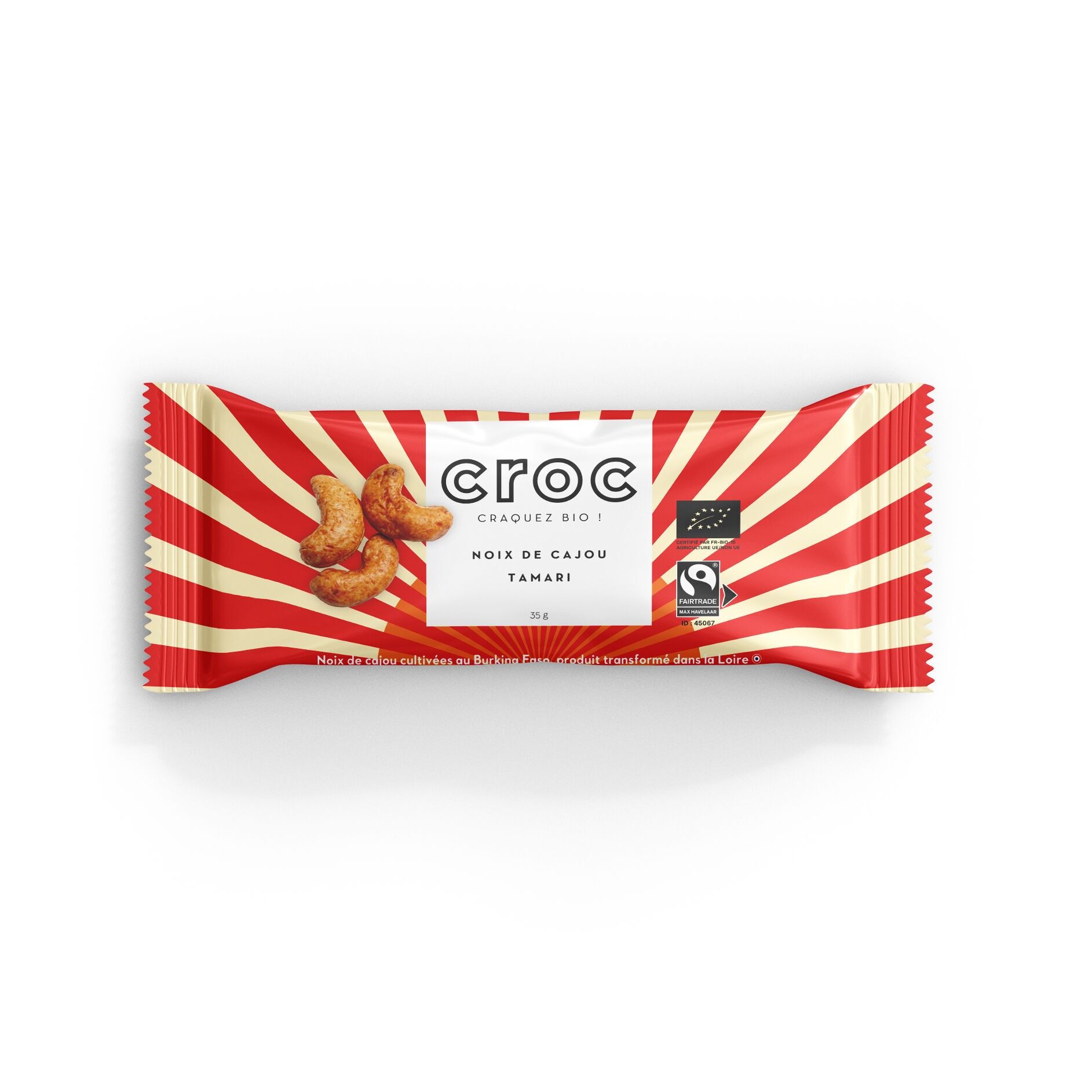 Cashew Tamari CROC - BIO FAIR TRADE 35g