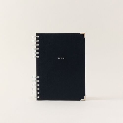 BLACK TASK PLANNER · CLASSIC