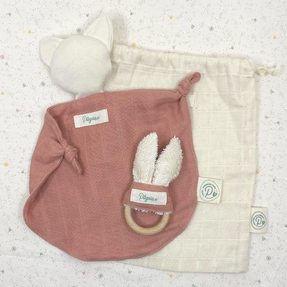 Pochon duo douceur en coton bio