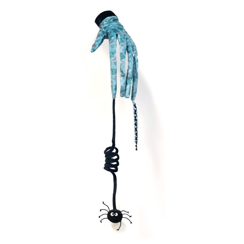 Gioco per gatti Guanto Spider Halloween interattivo