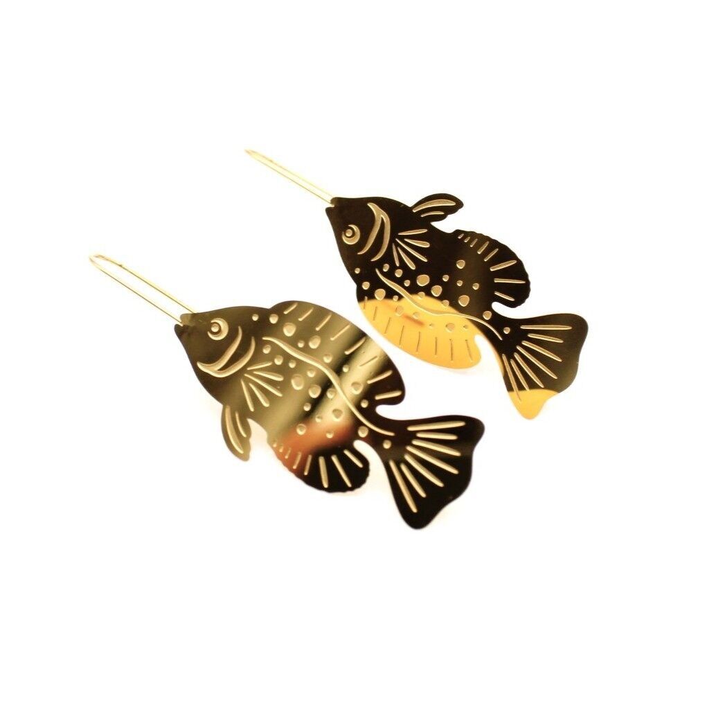 Fischohrringe aus Stahl