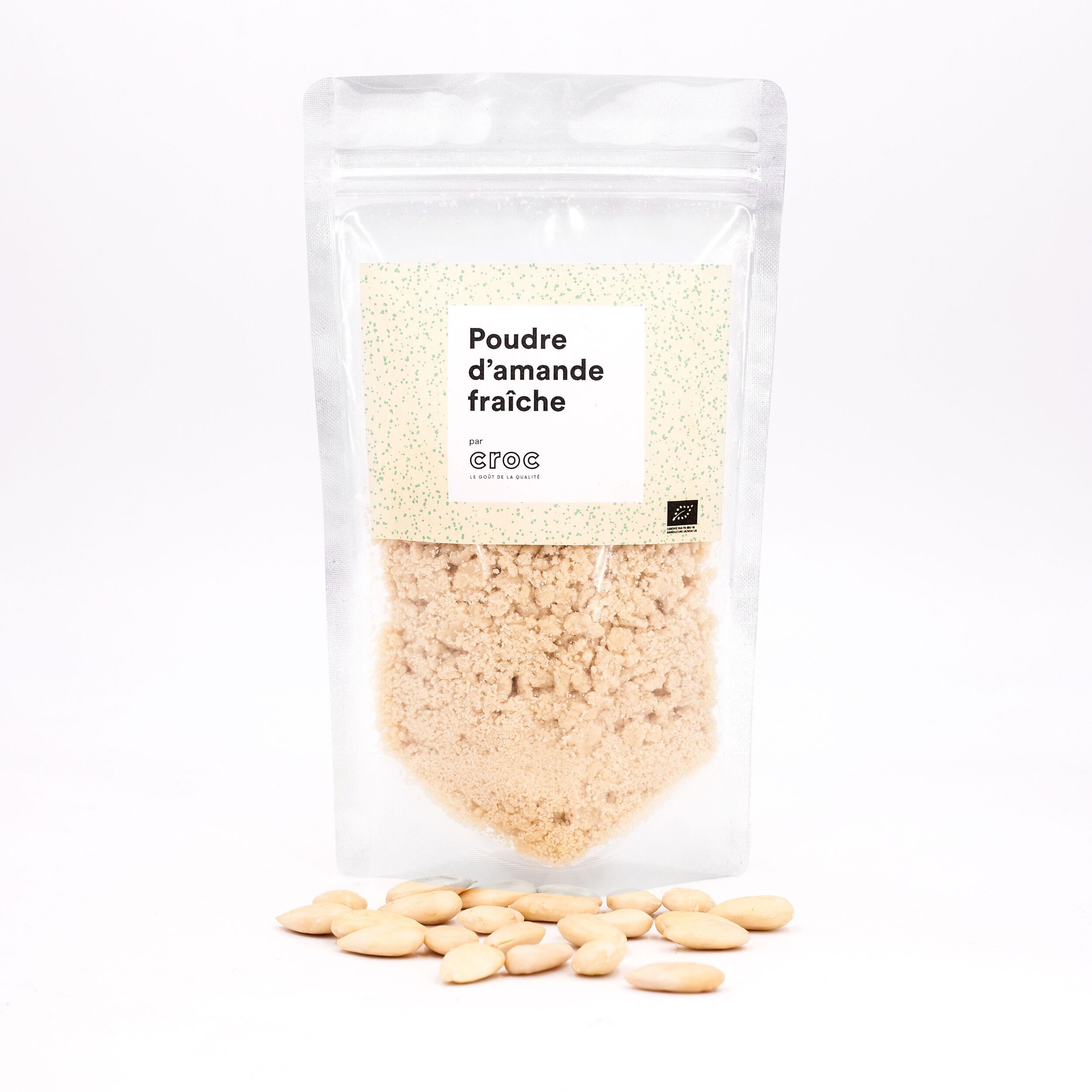 CROC Ultra Fresh Polvere di Mandorle Bianche - BIOLOGICA 2 x 500 g