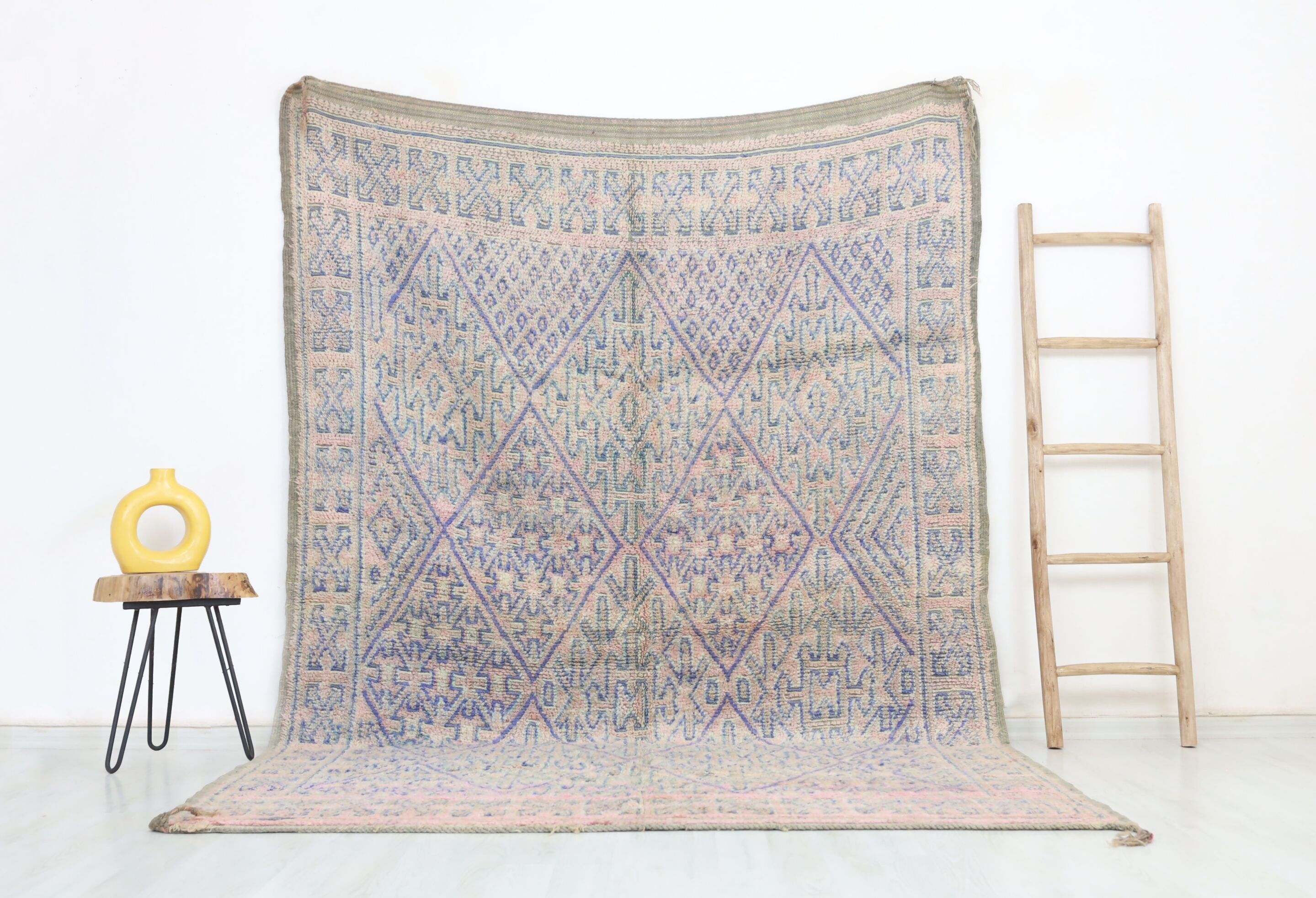 Tappeto marocchino vintage Tawurt 200 cm x 280 cm