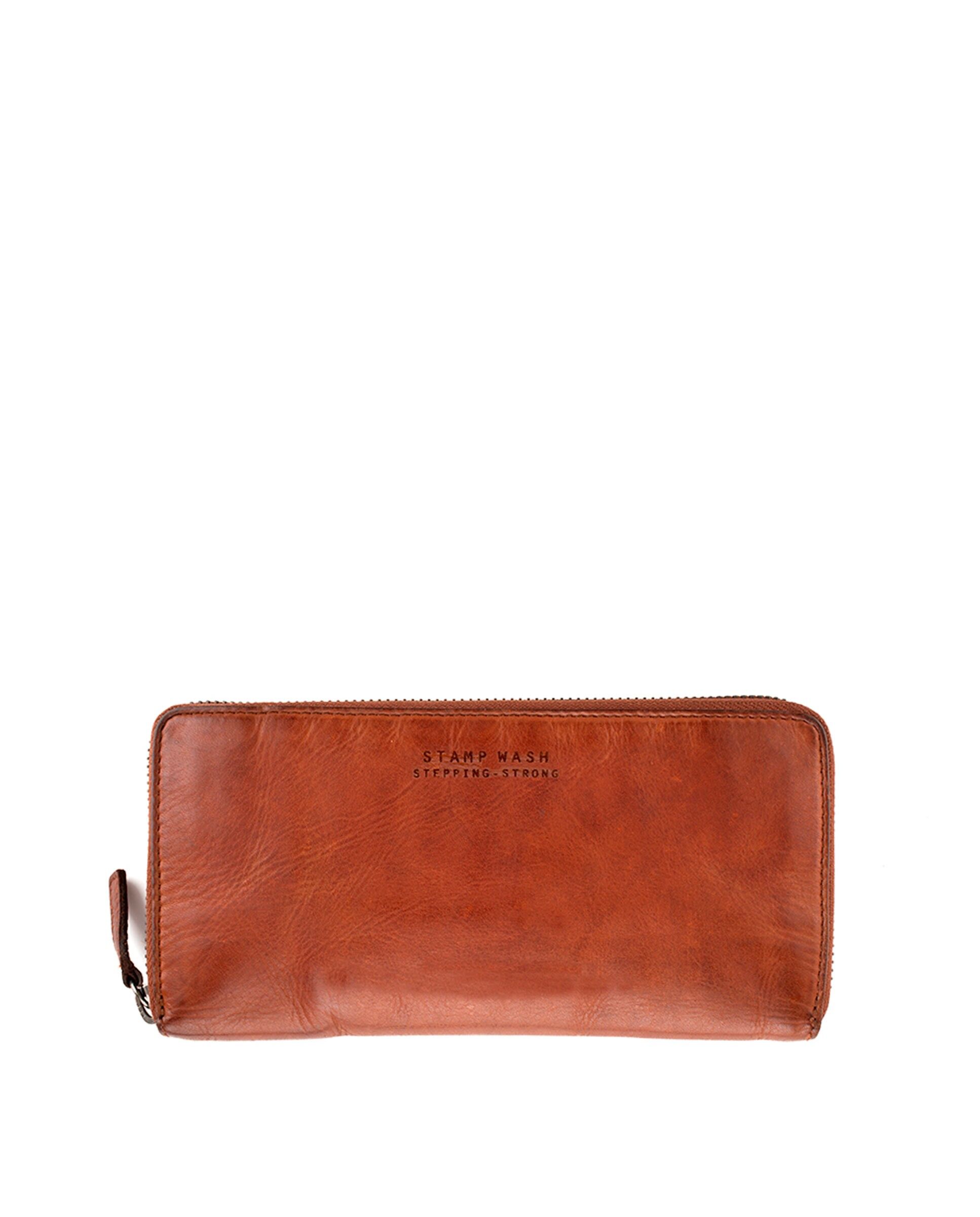 Grand portefeuille en cuir lavé STAMP ST96611 collection Shaula