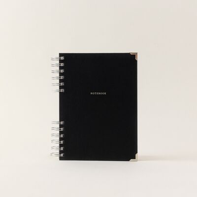 Classic A5 Notebook Black (Dots)