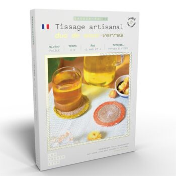 Kit Tissage Duo de sous-verres 1