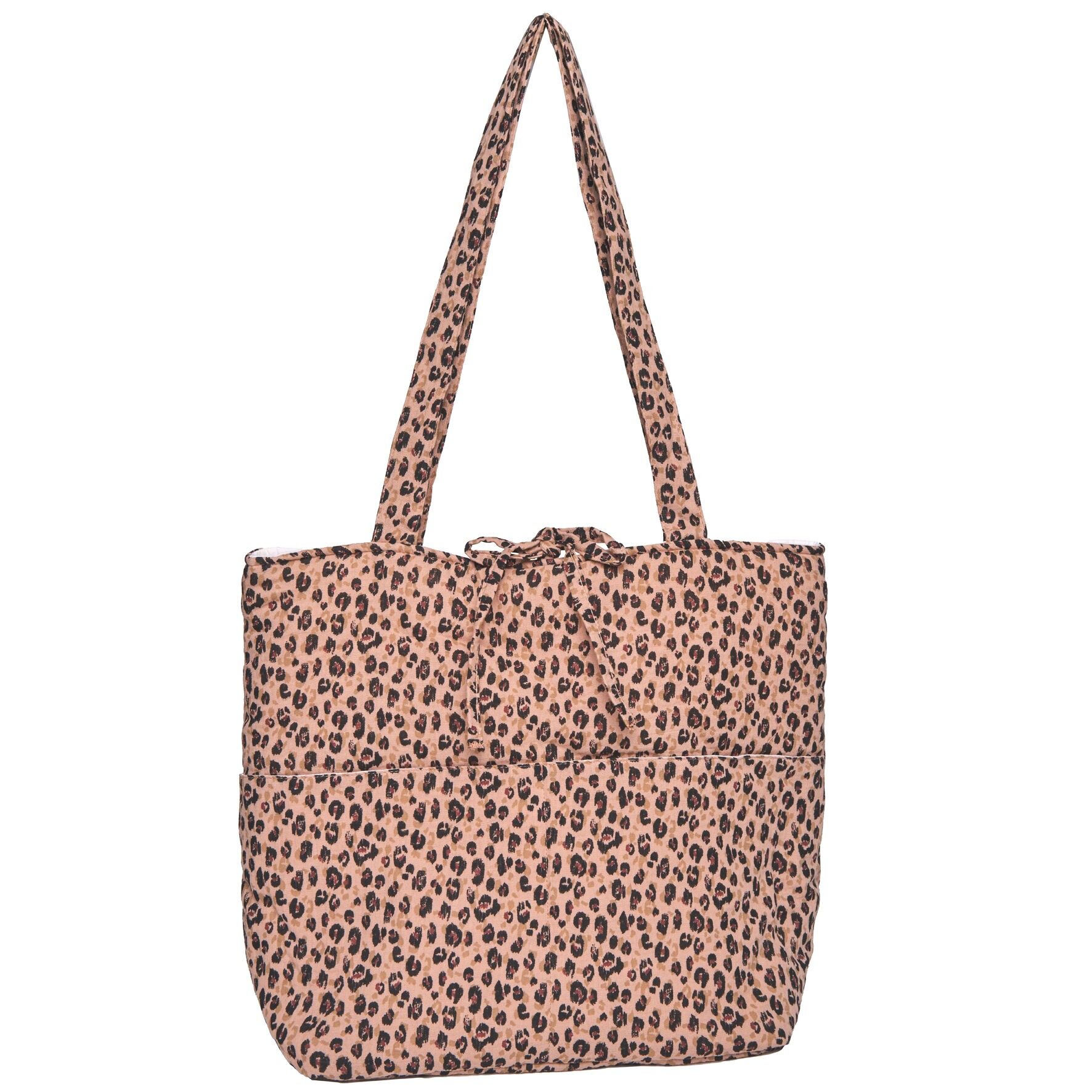 Large tote bag - leopard