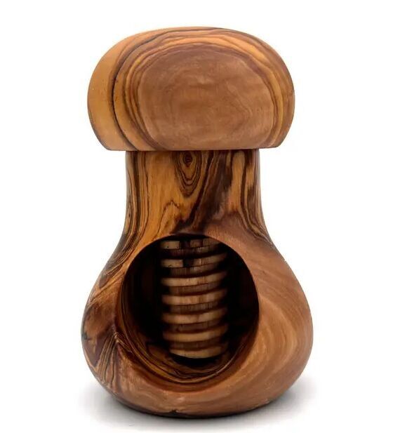 Tornillo para cascanueces de madera de olivo