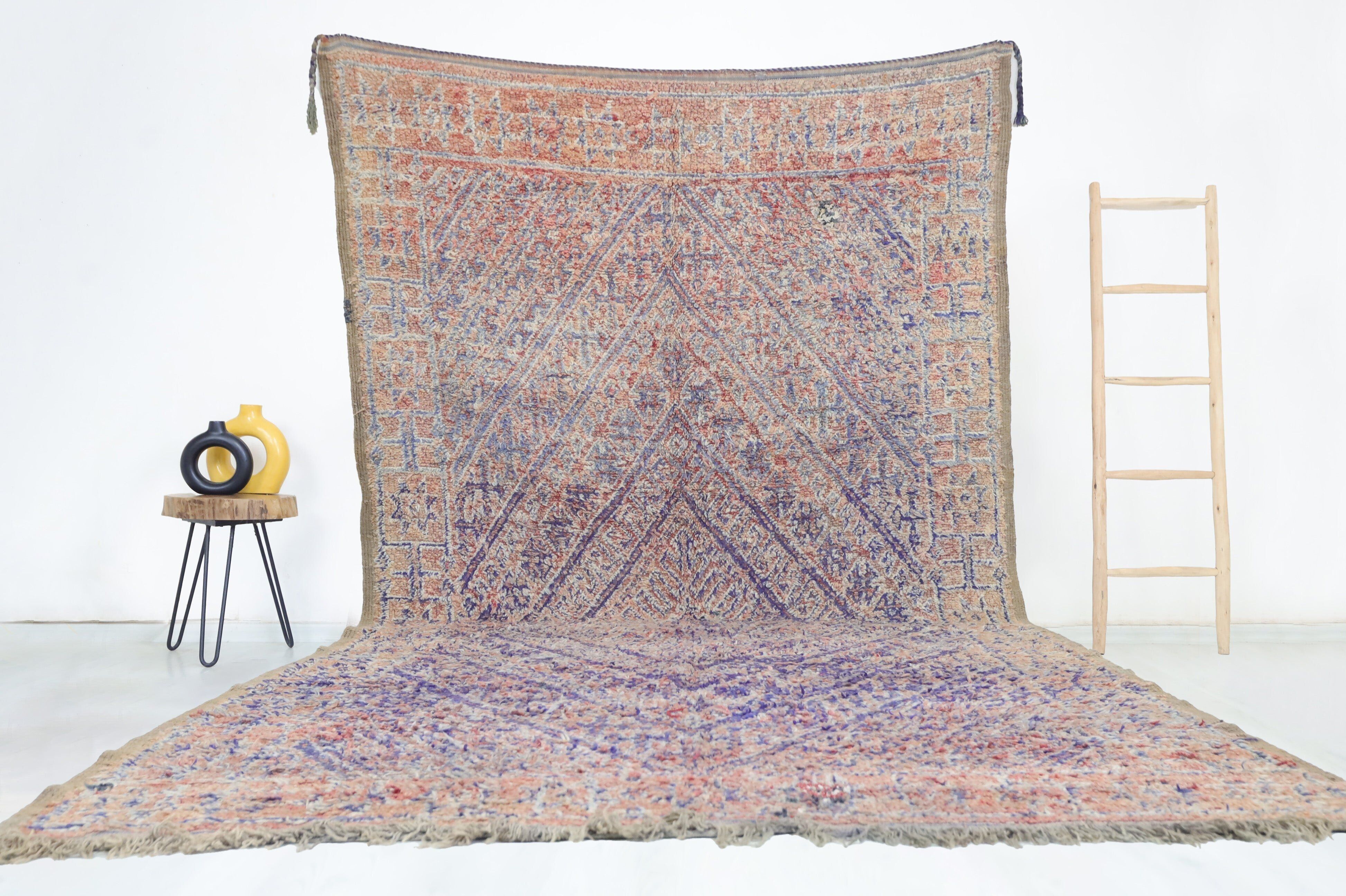 Tappeto marocchino vintage Businat 205 cm x 400 cm