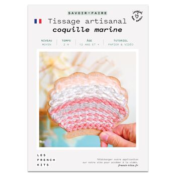 Kit Tissage Coquille marine 4