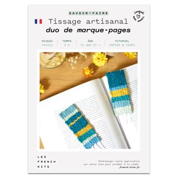 Kit Tissage Duo de marque-pages 2