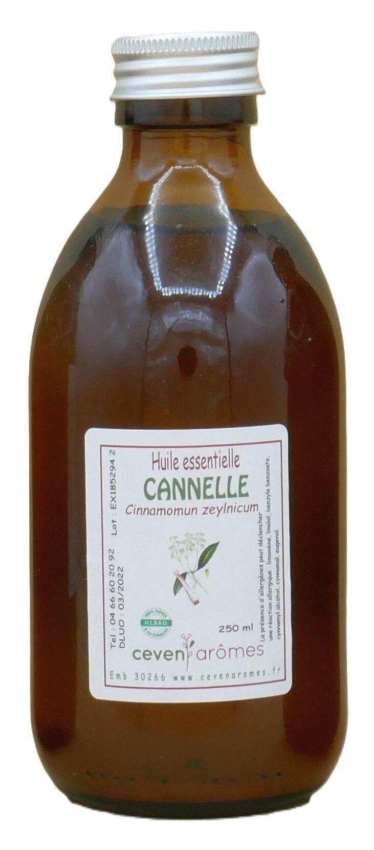 Olio essenziale di cannella HEBBD 250ml