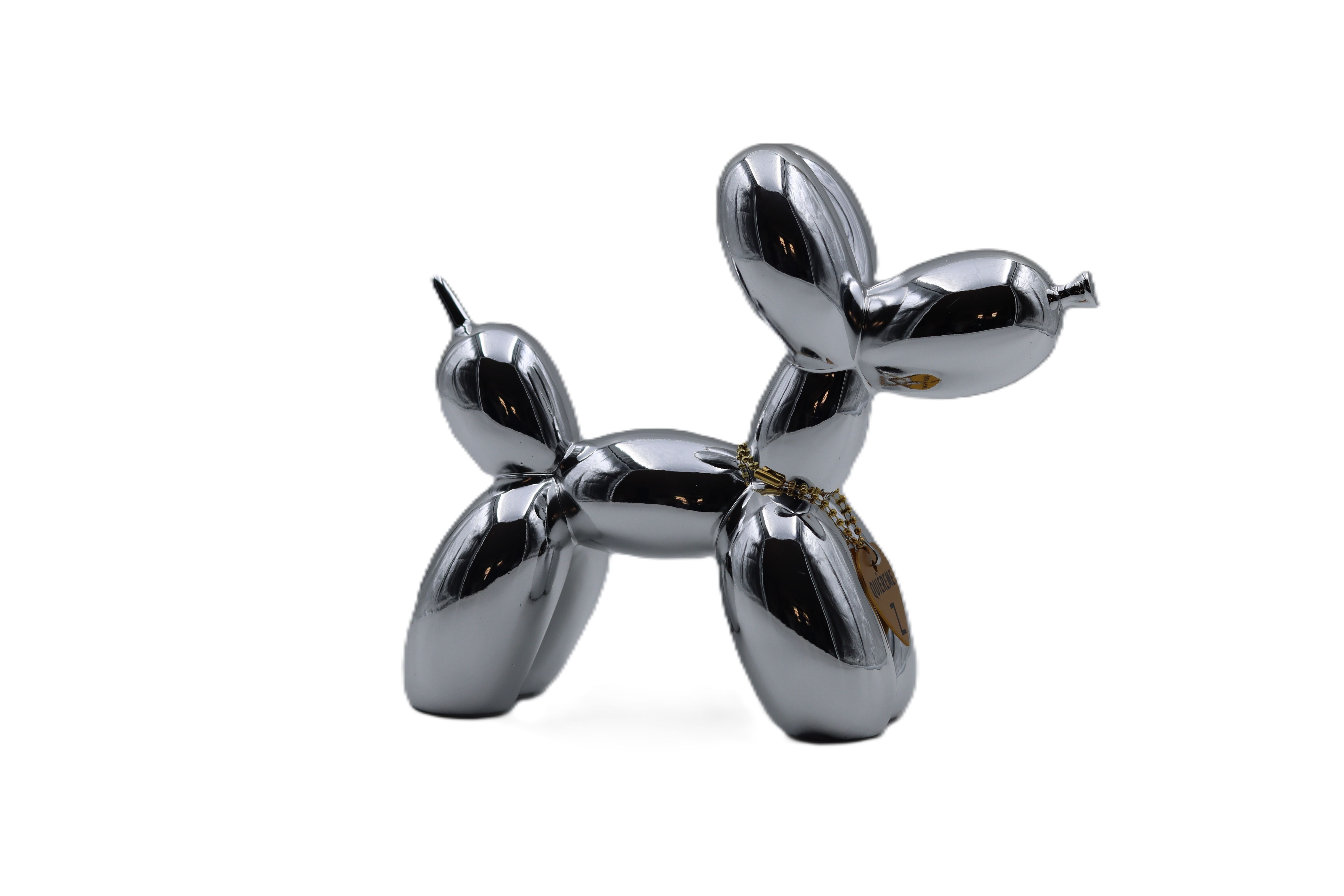 Ballonhund-Figur - Silber