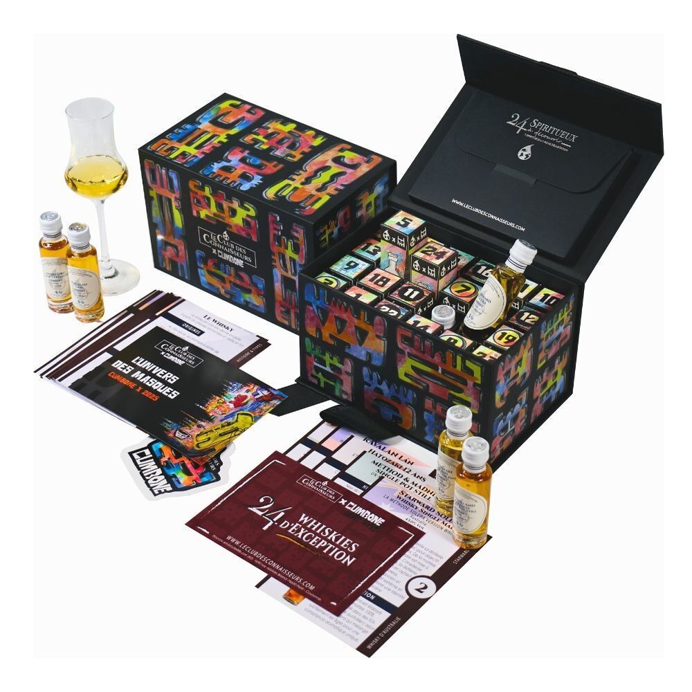 Calendrier de l’Avent Whisky Exception Edition Cumbone 2025 – 24 x 20ml