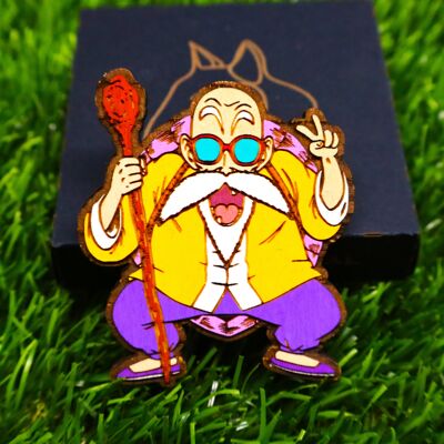 Aimant Maître Roshi – Dragon Ball Anime Pièce de collection unique