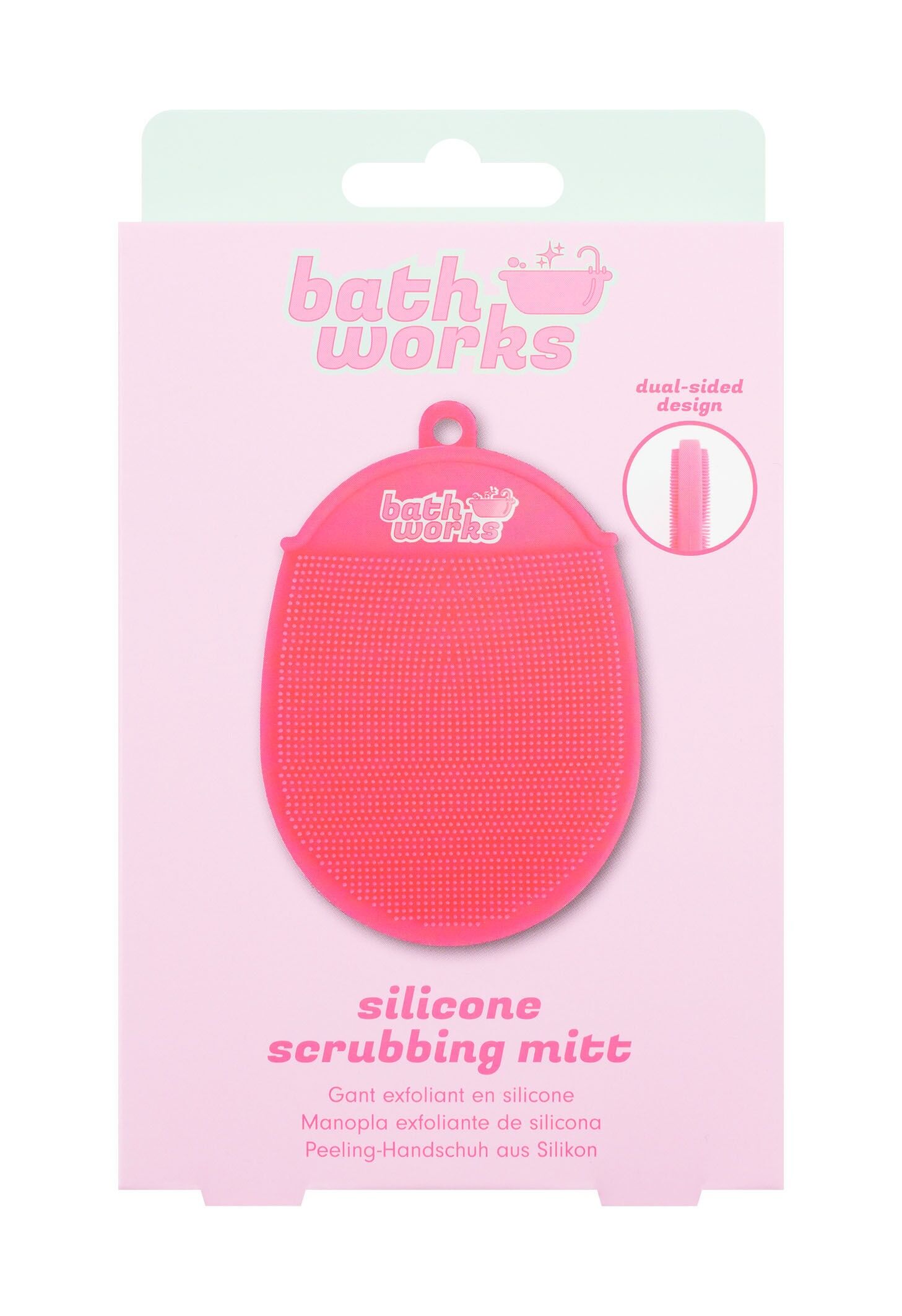 Guanto per strofinare in silicone Bathworks