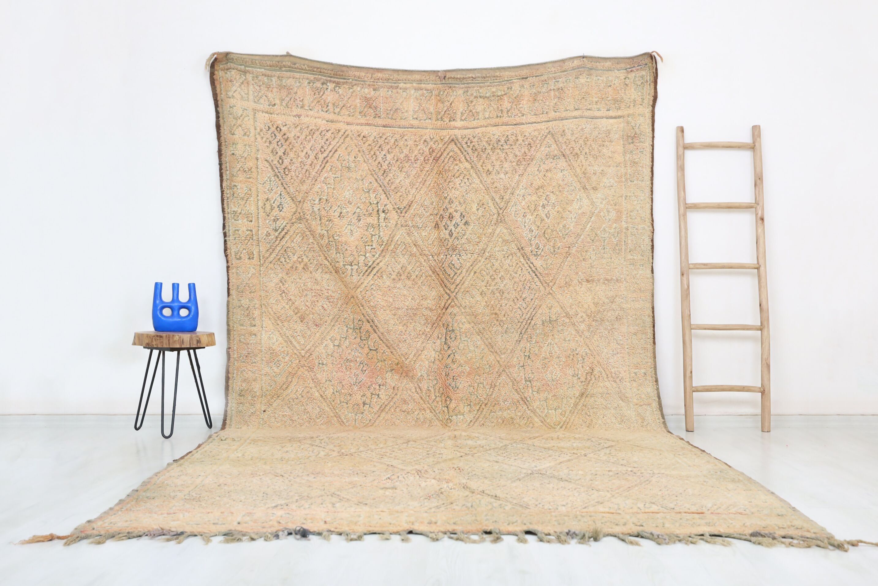 Tappeto marocchino vintage Tighilt 220 cm x 385 cm