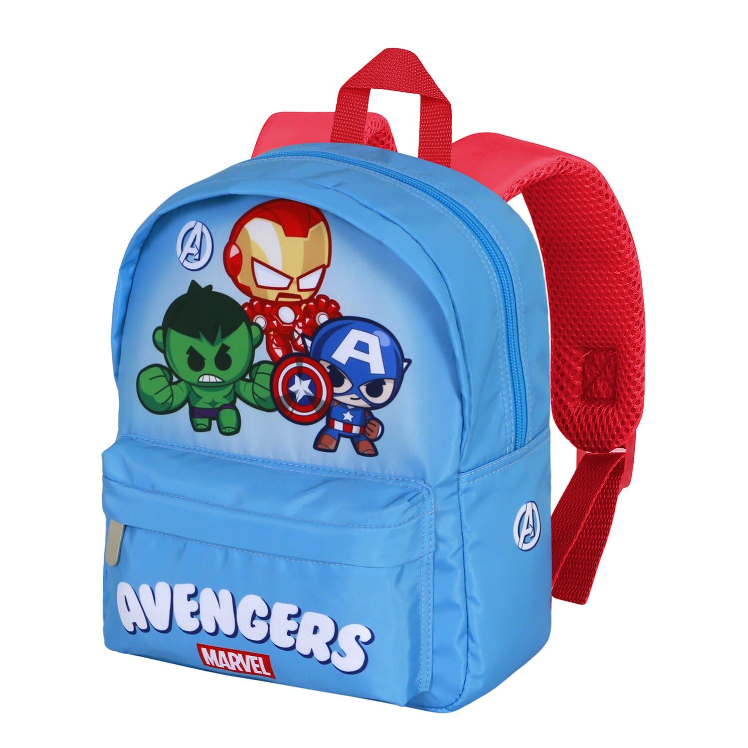 Zaino prescolare Marvel Avengers Team Joy, blu
