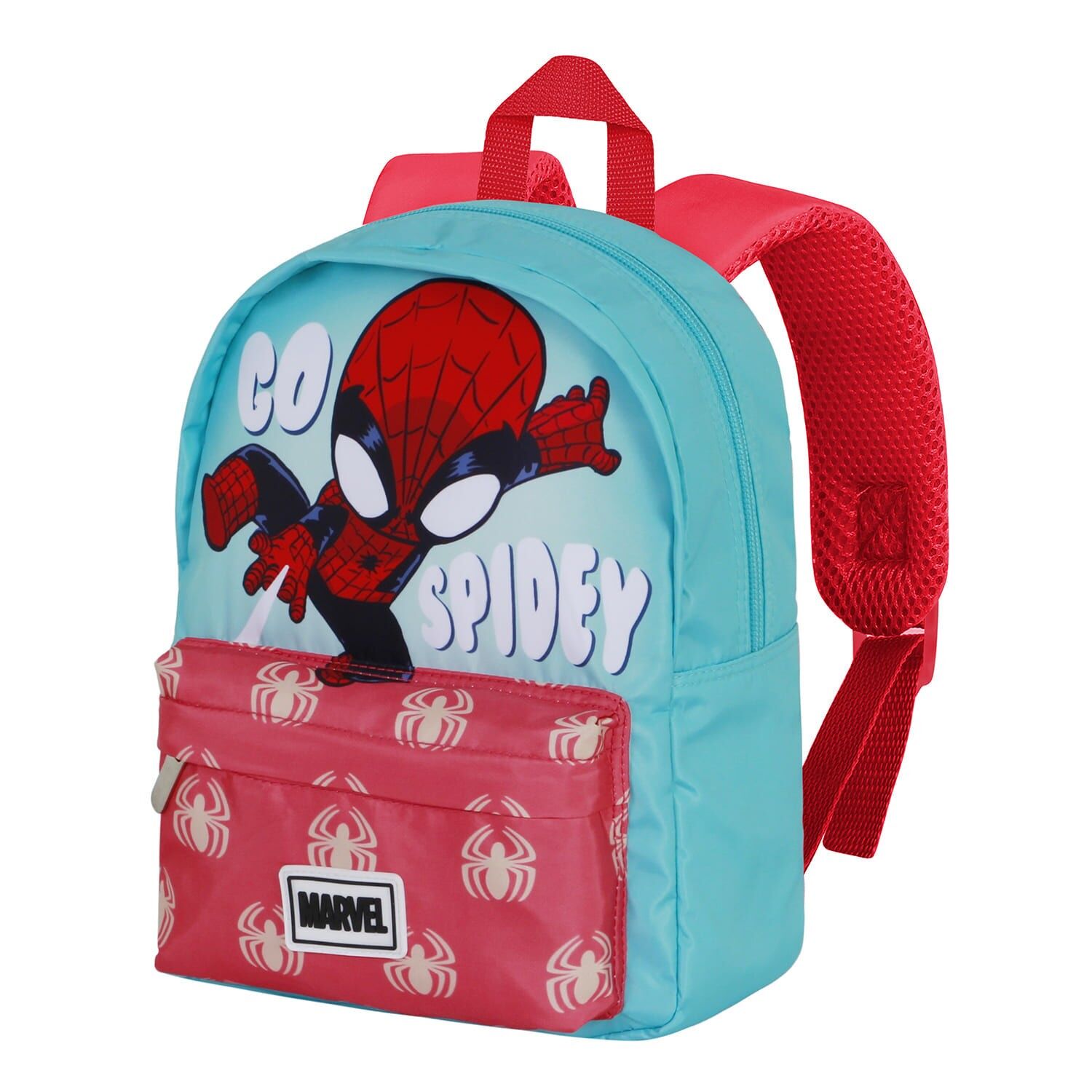 Zaino per la scuola materna Marvel Spiderman Eyes-Joy, rosso