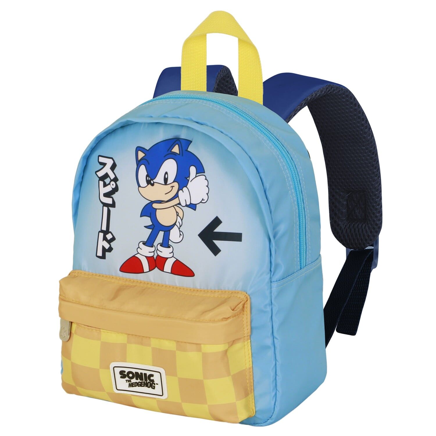 Zaino per la scuola materna Sonic The Hedgehog Yeah-Joy, blu