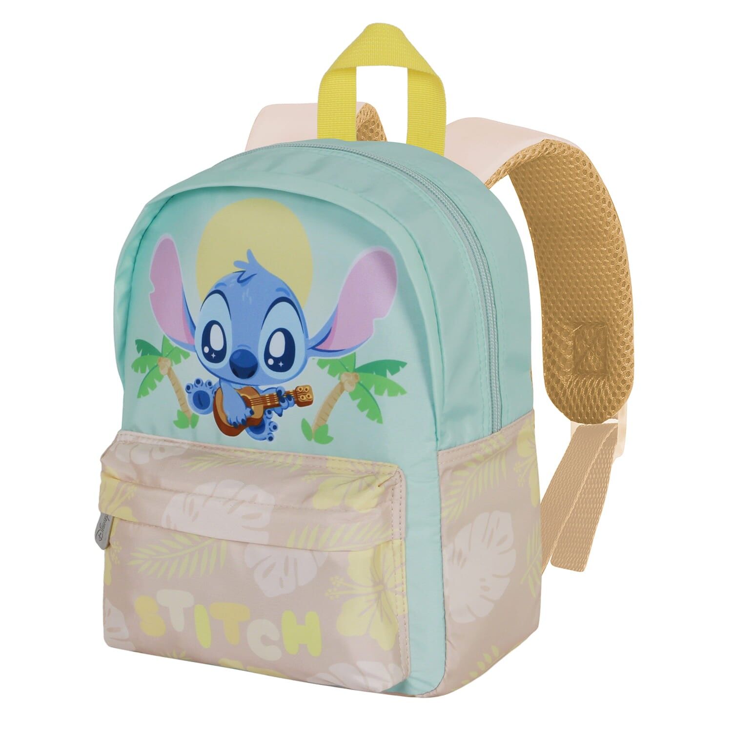 Zaino per la scuola materna Disney Lilo e Stitch Music-Joy, verde