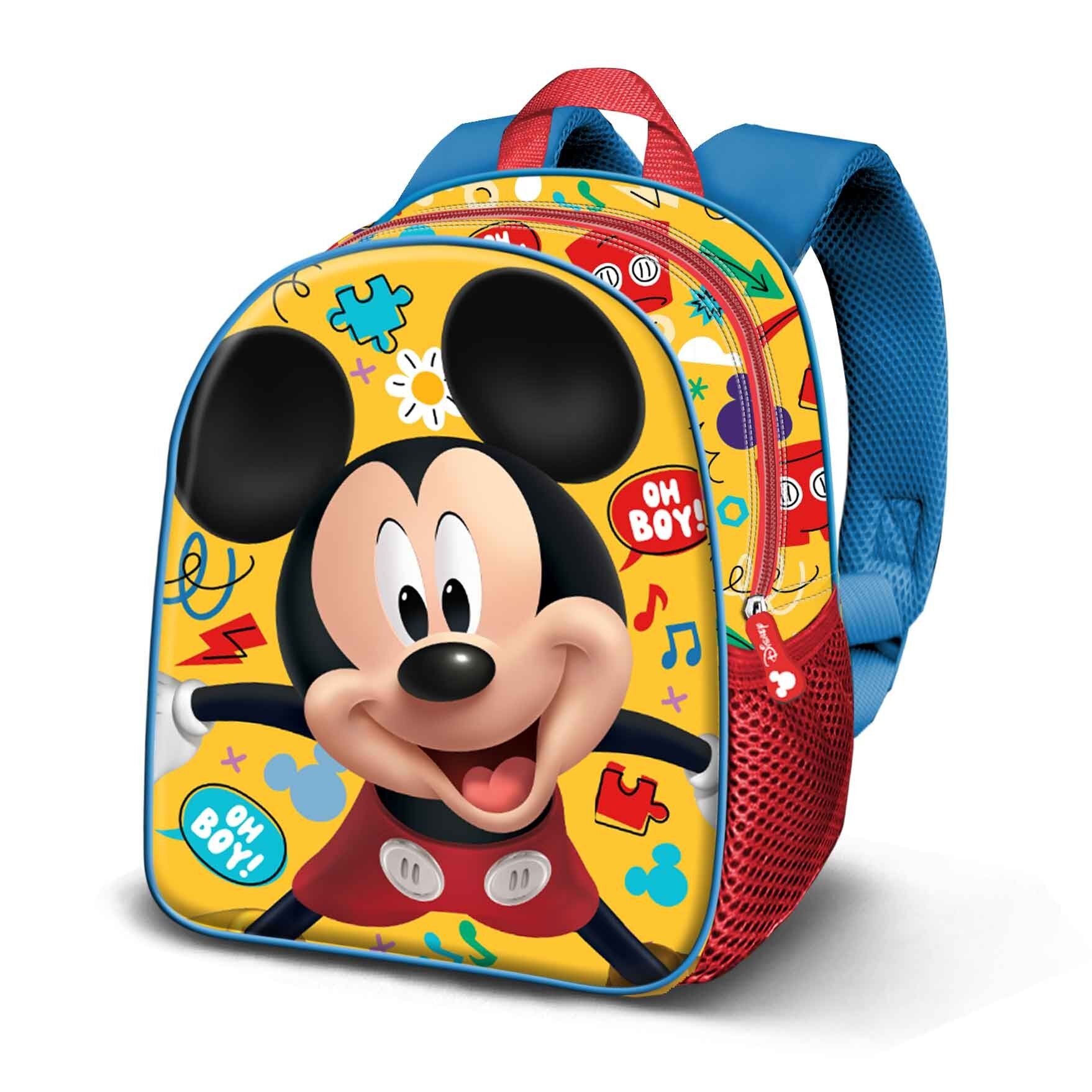 Zaino Disney Mickey Mouse Boy - Elite 3D, Giallo
