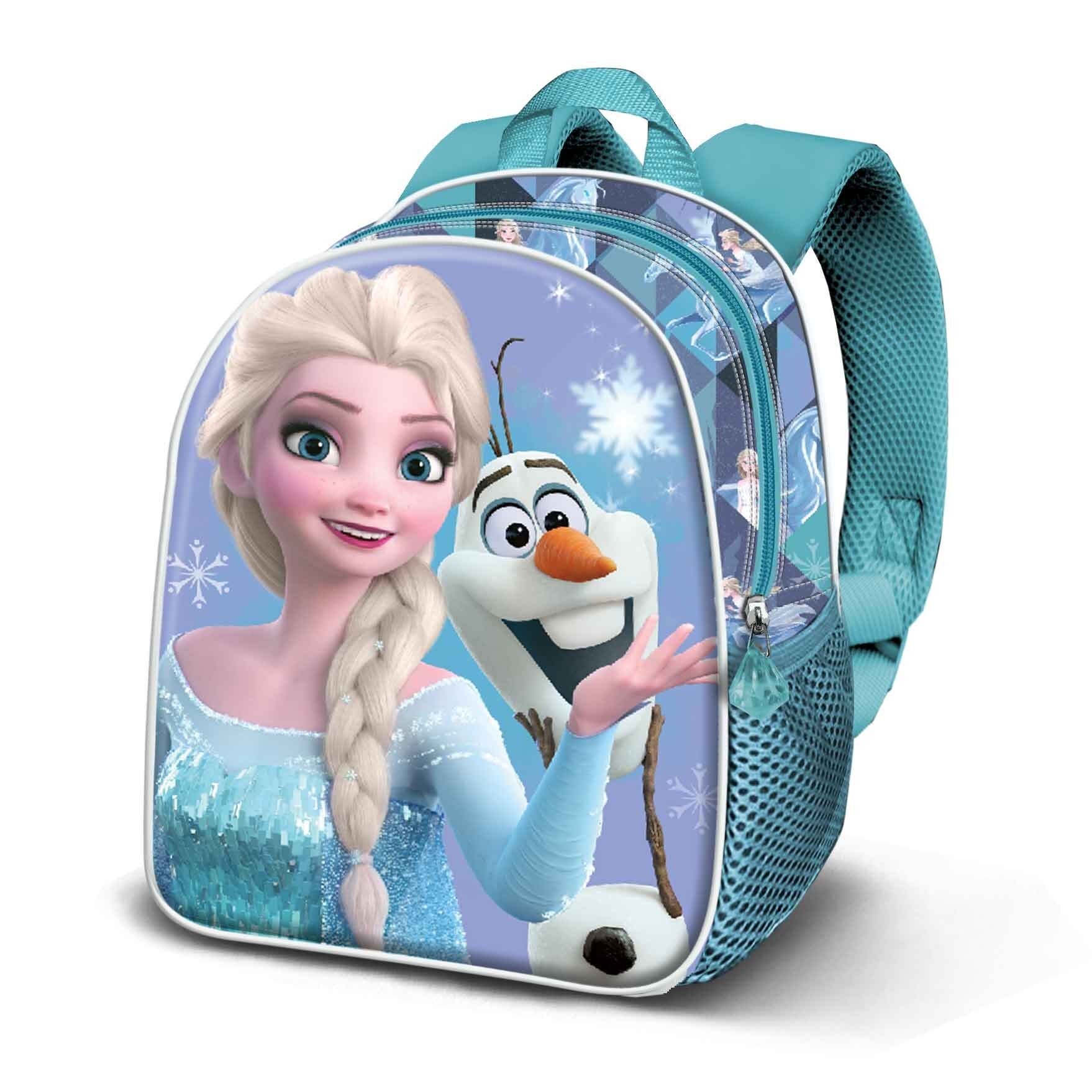 Zaino Disney Frozen 2 Sparkle-3D Elite, blu