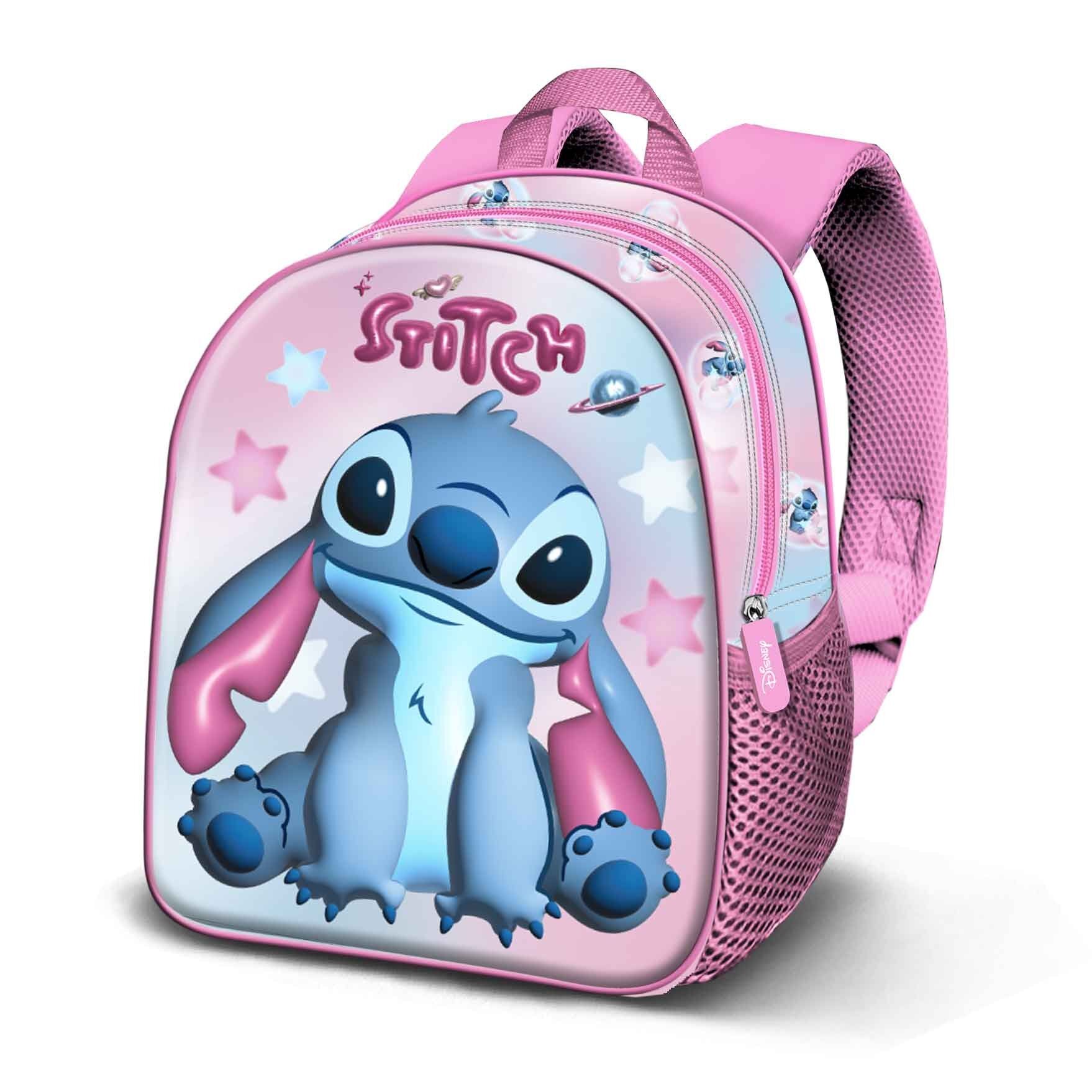 Zaino Disney Lilo e Stitch Cosmic 3D Elite, rosa