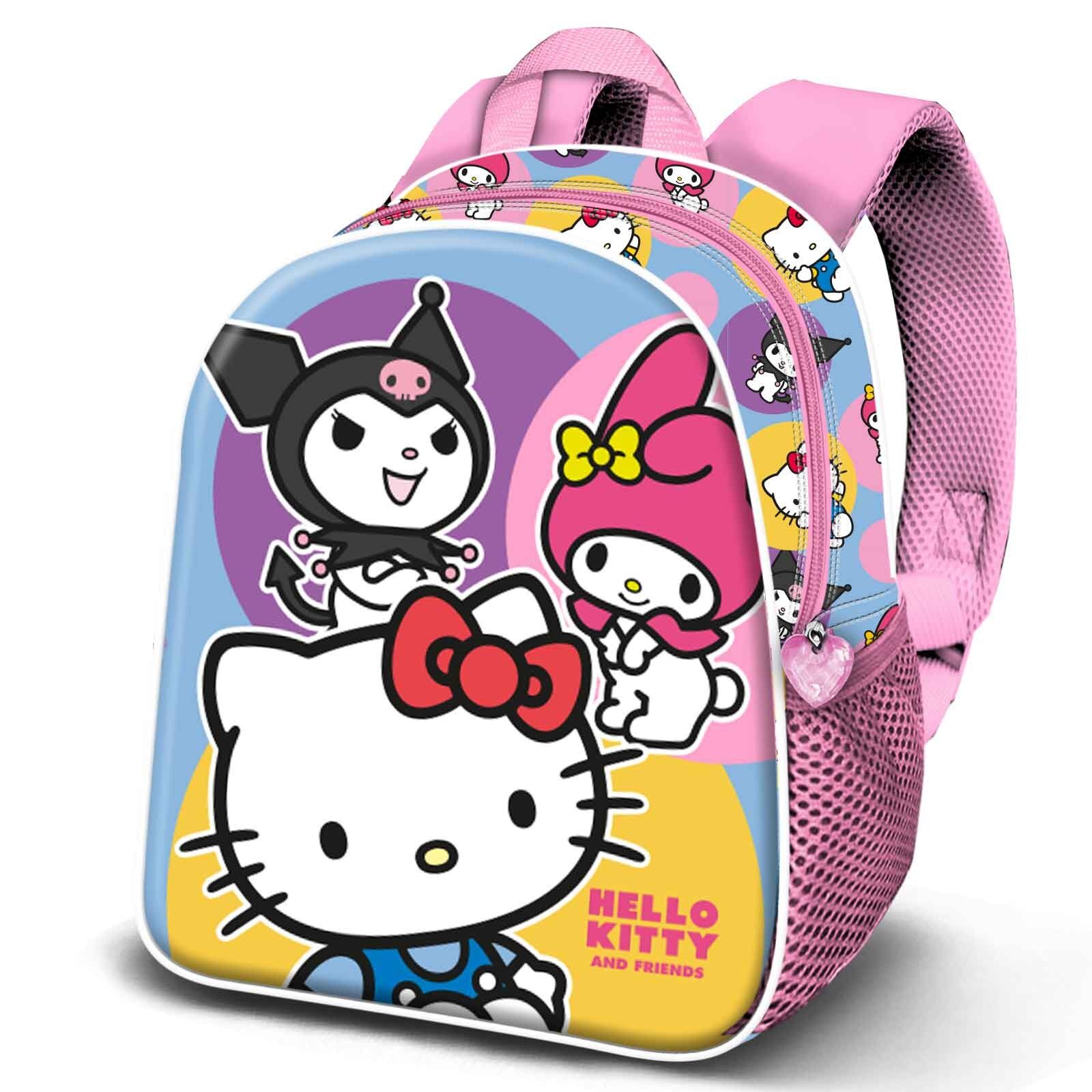 Zaino Hello Kitty Happy-3D Elite, rosa