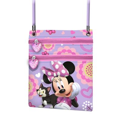Borsa verticale Disney Minnie Mouse Cat-Action, lilla