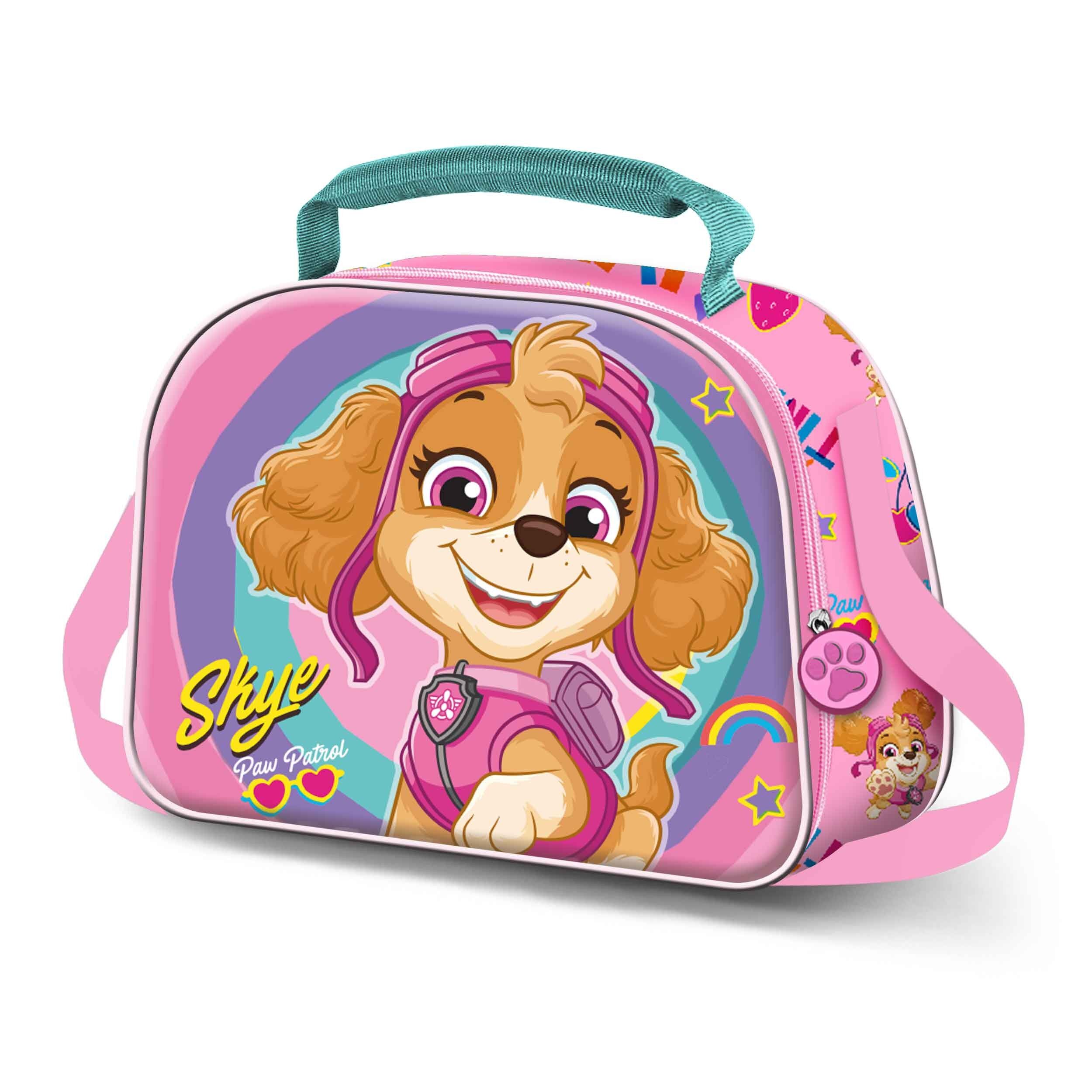 Borsa porta pranzo Paw Patrol Happy-3D, rosa