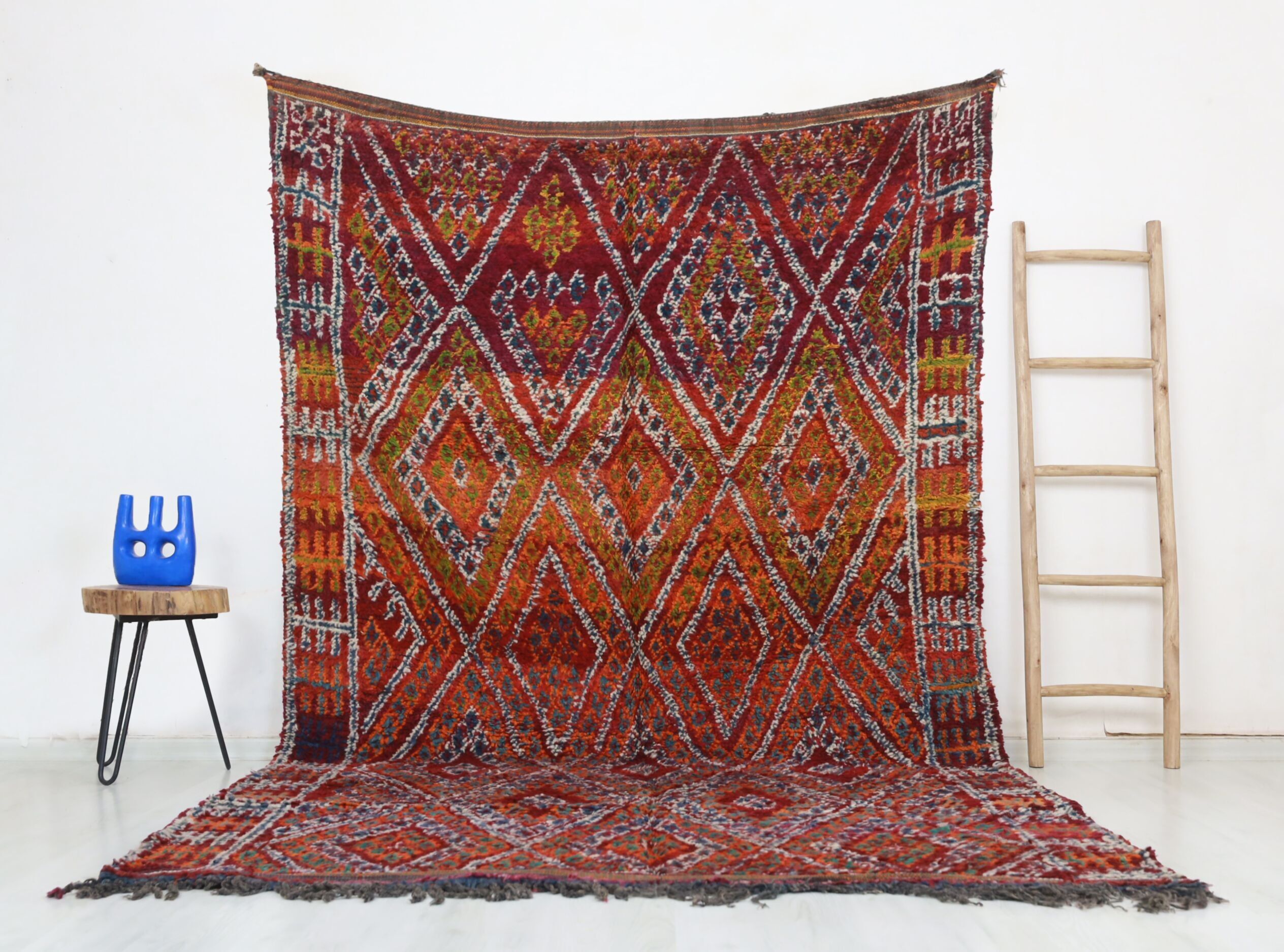 Tappeto marocchino vintage Asens 190 cm x 325 cm