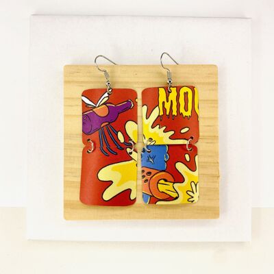Graffiti Beerrings - Orecchini riciclati da lattine di birra artigianale - Set di 3