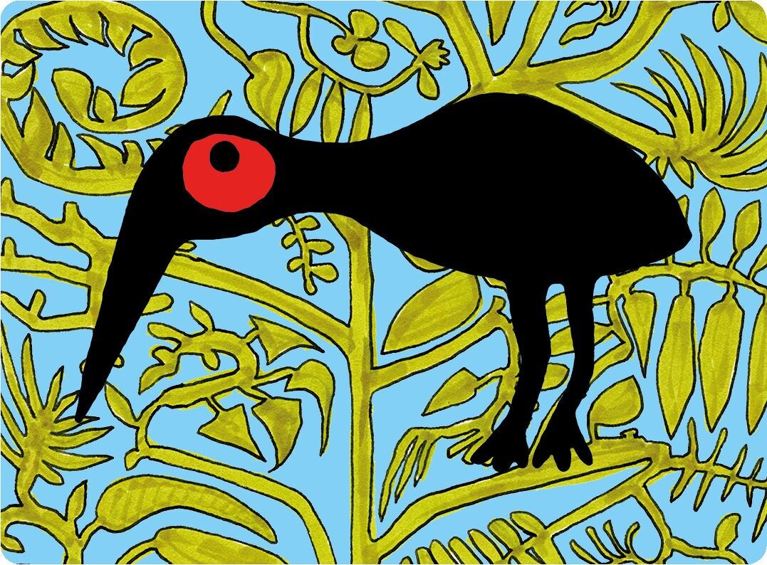 Kiwi Placemat - Blue