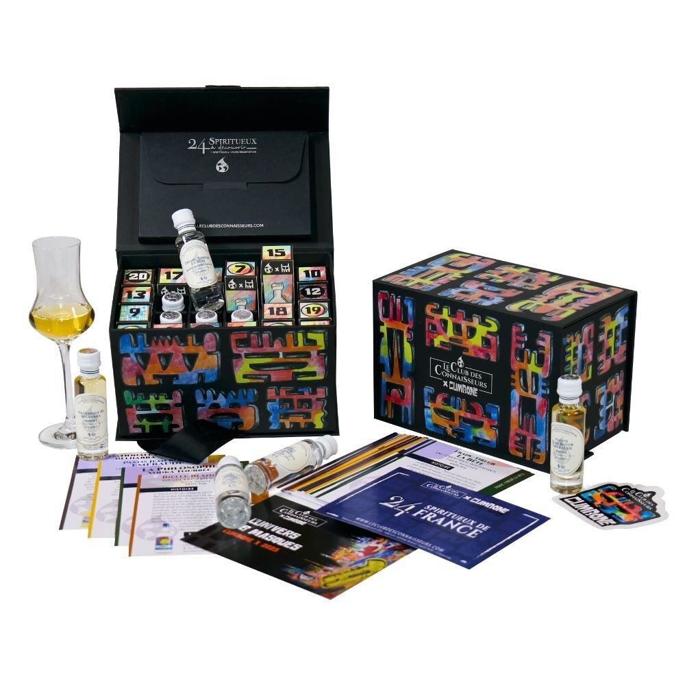 Calendrier de l’Avent Spiritueux Français Edition Cumbone 2025 – 24 x 20 ml