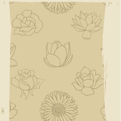 Terre | Mini carte Blooming collection Friperies