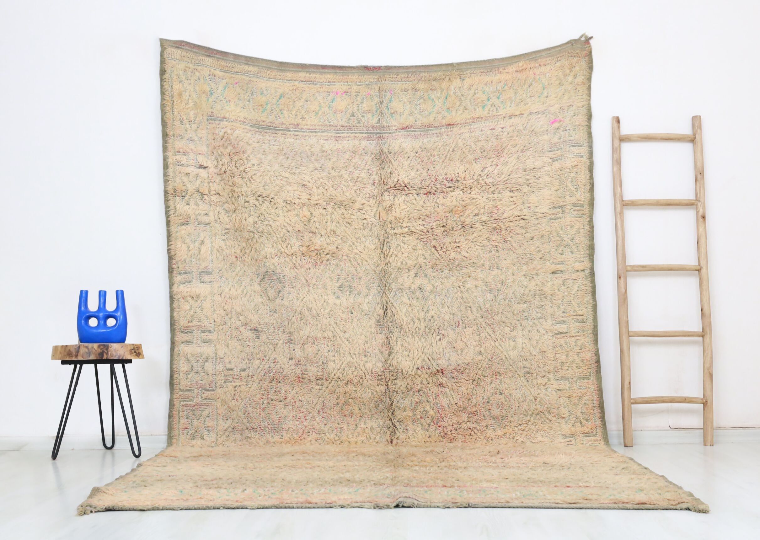 Alfombra marroquí vintage Taharit 195 cm x 314 cm