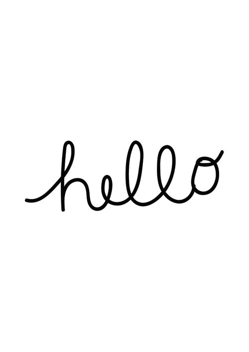 Hello | Fripperies