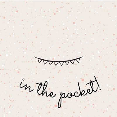 In the pocket!| Sweet texts collection Fripperies