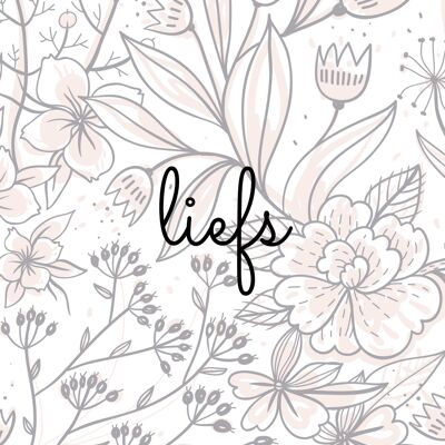 Liefs| Lieve teksten collectie Fripperies