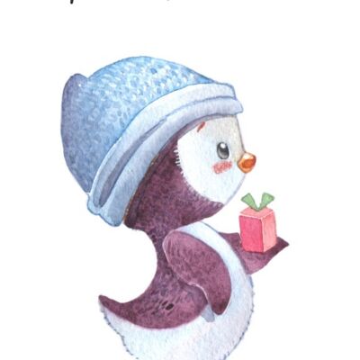 Besonderes Geschenk| Winter-Pinguin-Kollektion Fripperies