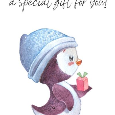 Besonderes Geschenk| Winter-Pinguin-Kollektion Fripperies