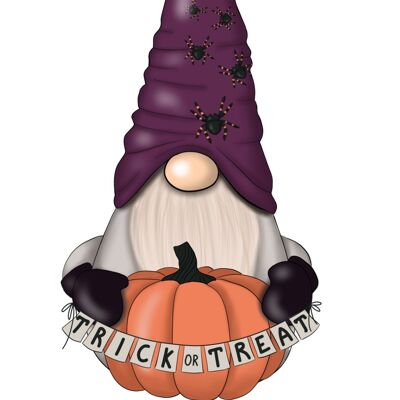 Gnome 'Trick or Treat' | friperies